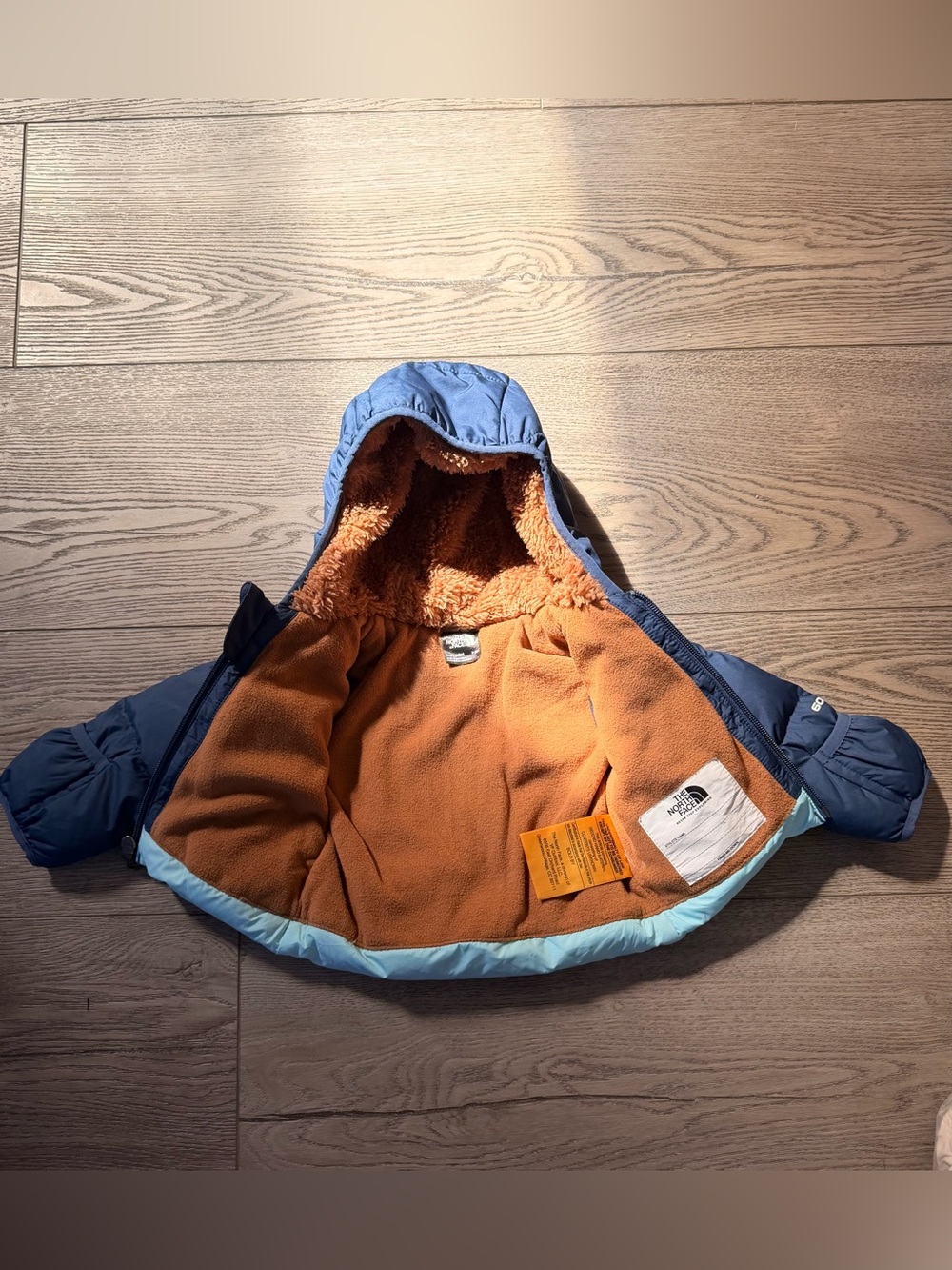 BABY NORTH DOWN HOODY - Picture 4 of 4